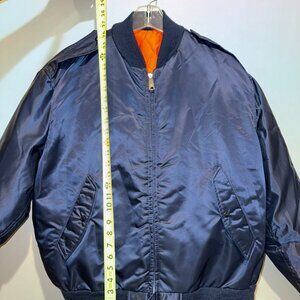 Vintage Golden Fleece Bomber Jacket - Mens - 46 -‎ Military USA